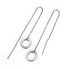 Tarnish Resistant 304 Stainless Steel Stud Earrings EJEW-L205-01O-2