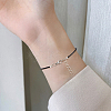 12Pcs 2 Styles S925 Sterling Silver Cord End STER-HS0001-32B-5