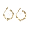 Brass Cuff Earring Findings KK-F921-08A-G-1
