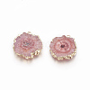 Natural Dyed Quartz Pendants G-P399-B11-2