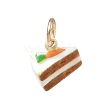 Spray Painted Brass Charms KK-CBAEB58-02B-1