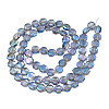 Electroplate Translucent Glass Beads Strands EGLA-N002-27-D03-2