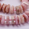 Natural Pink Opal Beads Strands G-F566-45-A-3
