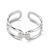 Tarnish Resistant 304 Stainless Steel Finger Rings RJEW-L102-08P-2