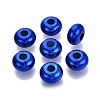 UV Plating Opaque Acrylic European Beads PACR-T017-19M-03-1