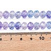 Transparent Glass Beads Strands GLAA-T023-8mm-A11-4