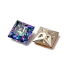 K9 Glass Rhinestone Cabochons RGLA-P036-04B-M-3