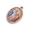 304 Stainless Steel Printed Religion Pendants STAS-G387-03P-11-2