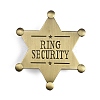 Ring Security Word Badge JEWB-WH0022-36-1