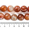 Natural Eye Agate Beads Strands G-NH0019-F03-02-5