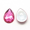 Acrylic Rhinestone Flat Back Cabochons GACR-Q010-10x14-05-2