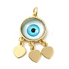 Real 18K Gold Plated Brass Pendants KK-A198-01G-04-1