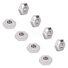 304 Stainless Steel Spacer Beads STAS-UN0006-42P-1