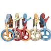 DIY Plastic Miniature Bicycles MIMO-PW0003-118-1