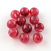 Round Imitation Gemstone Acrylic Beads OACR-R029-16mm-09-1