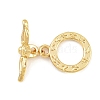 Brass Toggle Clasps KK-G548-42G-03-1