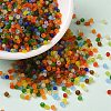 Frosted Colours Glass Seed Beads SEED-A030-02C-1