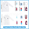 2Sets 2 Styles Felt Wine Bottle Cover Bag Decoration & Findings AJEW-CP0011-83-2