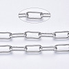 304 Stainless Steel Paperclip Chains CHS-N001-02P-4