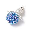 Glass Seed Beads Alloy Pendants PALLOY-MZ00283-02-3