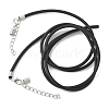 Black Rubber Necklace Cord Making RCOR-D002-B-2
