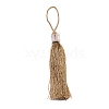 Polyester Tassel Pendant Decorations AJEW-WH0263-12C-1