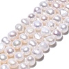 Natural Cultured Freshwater Pearl Beads Strands PEAR-N014-05L-1