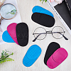 CREATCABIN 18Pcs 3 Colors Glasses Eye Patch AJEW-CN0001-80B-3