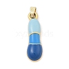 Alloy Enamel Pendants ENAM-S023-01G-I-2