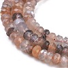 Natural Multi-Moonstone Beads Strands G-R475-002B-3