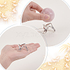 Alloy Crystal Ball Holders ODIS-WH0007-59B-P-3