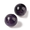 Natural Amethyst No Hole Sphere Beads G-K353-04C-03-2