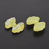 Plating Transparent Acrylic Cabochons TACR-N006-52B-4