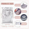 10Pcs BOPP and Aluminized PET and PE Resealable Coffee Zipper Bags with Valve ABAG-TA0001-93E-3