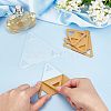 Acrylic Gauge Measuring Ruler Tool TOOL-WH0128-15-3