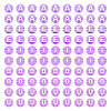 100Pcs 5 Styles Transparent Acrylic Beads TACR-TA0001-54D-1