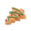 Christmas Opaque Resin & Plastic Imitation Biscuits Decoden Cabochons RESI-K019-54G-3
