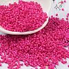 Baking Paint Glass Seed Beads SEED-S042-05B-68-1