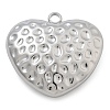 Anti-Tarnish 304 Stainless Steel Pendants STAS-M084-03H-P-1