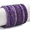 Natural Amethyst Beads Strands G-Z161-A02-4mm-2