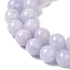 Natural Dyed White Jade Beads Strands G-M402-C04-04-3