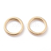 Brass Linking Rings KK-Y003-03C-G-2