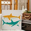 Large Plastic Reusable Drawing Painting Stencils Templates DIY-WH0202-212-7