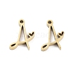 304 Stainless Steel Charms STAS-M327-02G-A-1