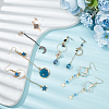 ANATTASOUL 4 Set 4 Style Alloy Dangle Earrings & Stud Earrings EJEW-AN0004-88-7