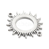 Non-Tarnish 304 Stainless Steel Hollow Connector Charms STAS-P332-12P-2