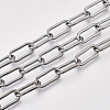 Unwelded Iron Paperclip Chains CH-S125-01B-B-1
