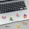 50Pcs PVC Adhesive Waterproof Stickers Self-Adhesive Stickers PW-WGF1EE8-01-4