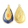 Enamel Pendants STAS-E040-11G-03-1