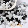 Glass Beads LS-EGLA-A034-SM8mm-48-4